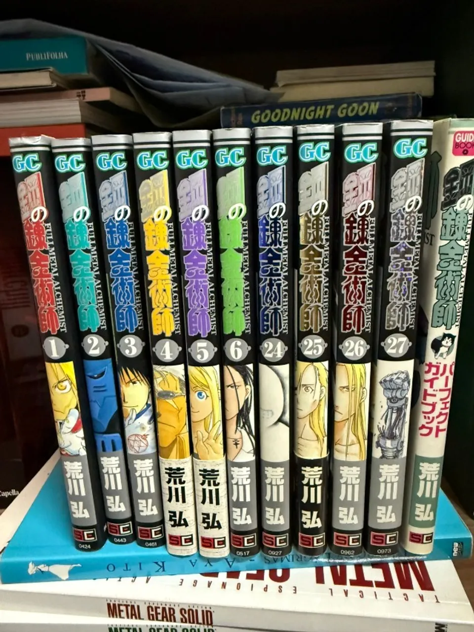Mangá japones Fullmetal Alchemist - Venda do conjunto