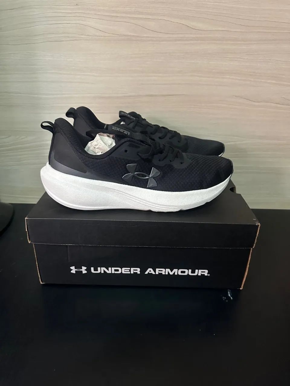 Tênis Under Armour Charged Assert 9 - Preto - Foto 3