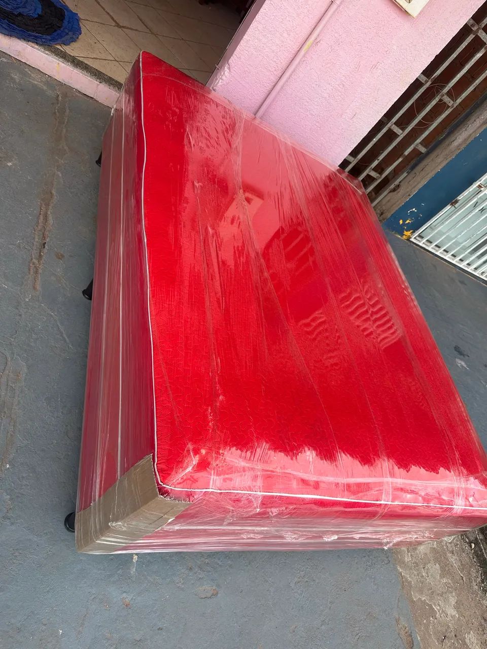 Cama casal tecido edredom nova  - Foto 2