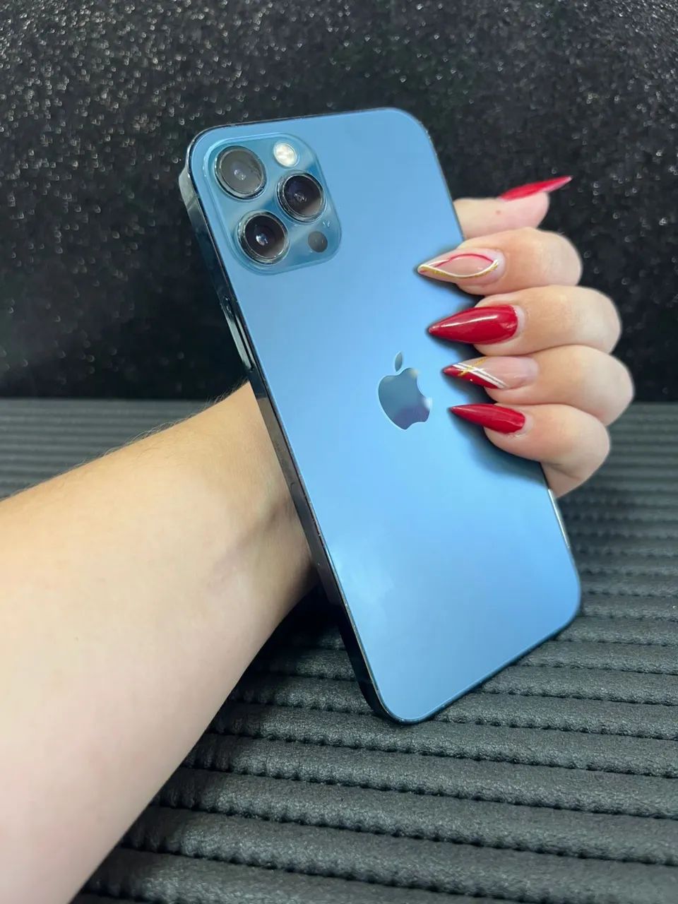 IPHONE 12 PRO ?AZUL 128GB ?90% R$2099 - Celulares e Smartphones