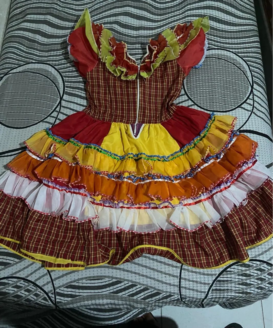VESTIDO JUNINO INFANTIL - Foto 2