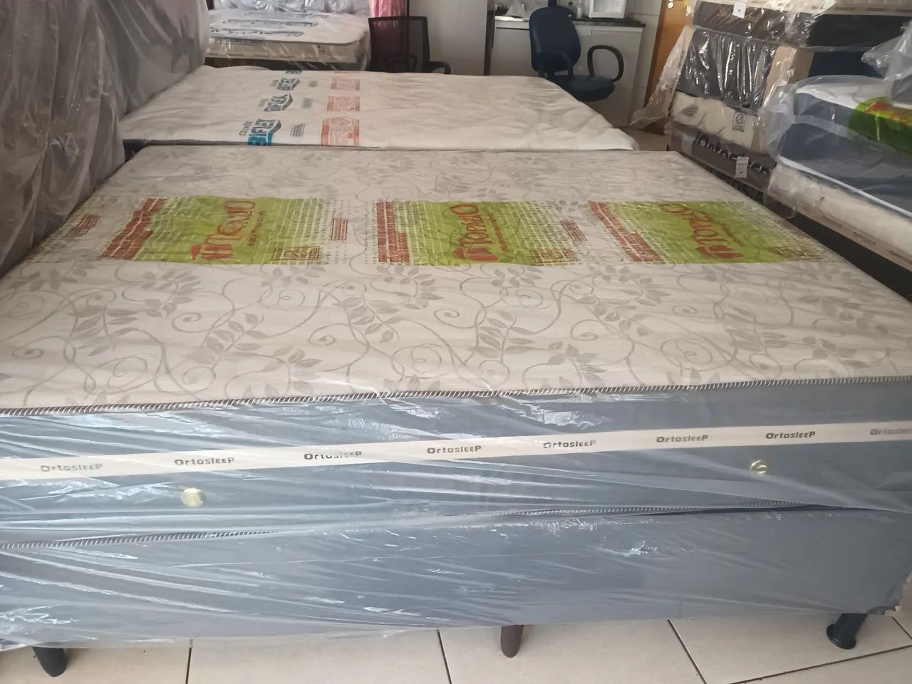 Cama Box Casal Ortosleep - Nova