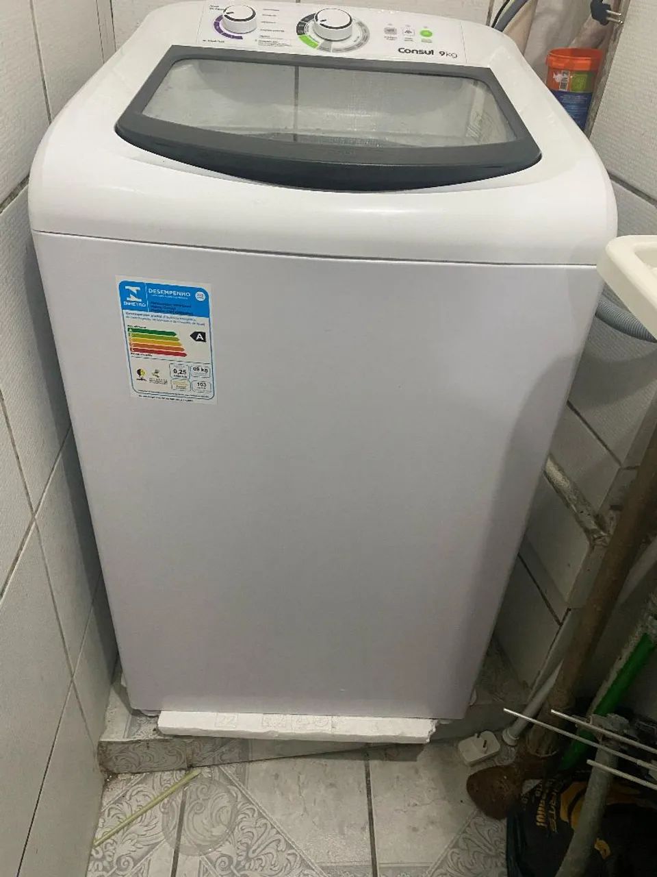 Máquina de lavar roupa nova 