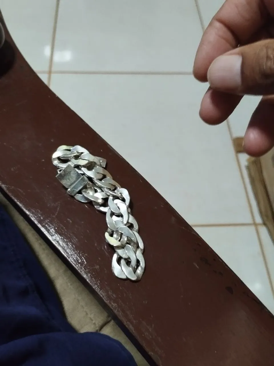 Corrente de Prata Masculina