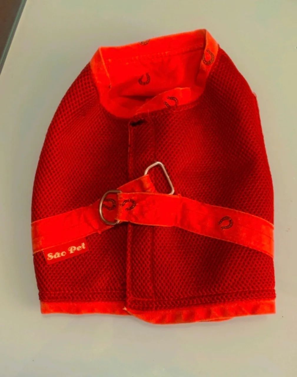 Colete para cachorro - Vermelho