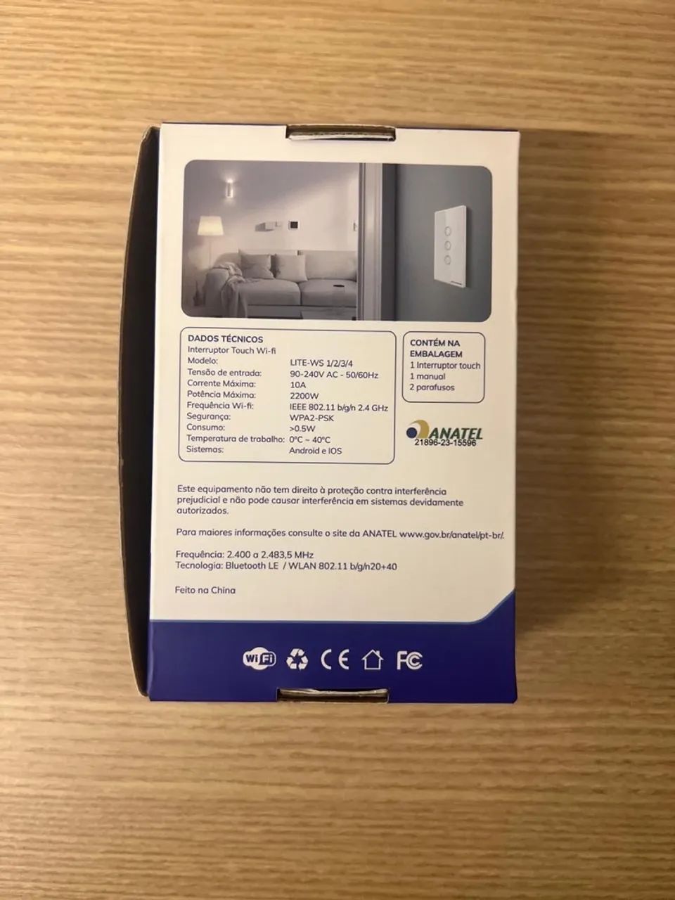 Interruptor Touch Wi-Fi - Casa Inteligente Nova Digital - Foto 3