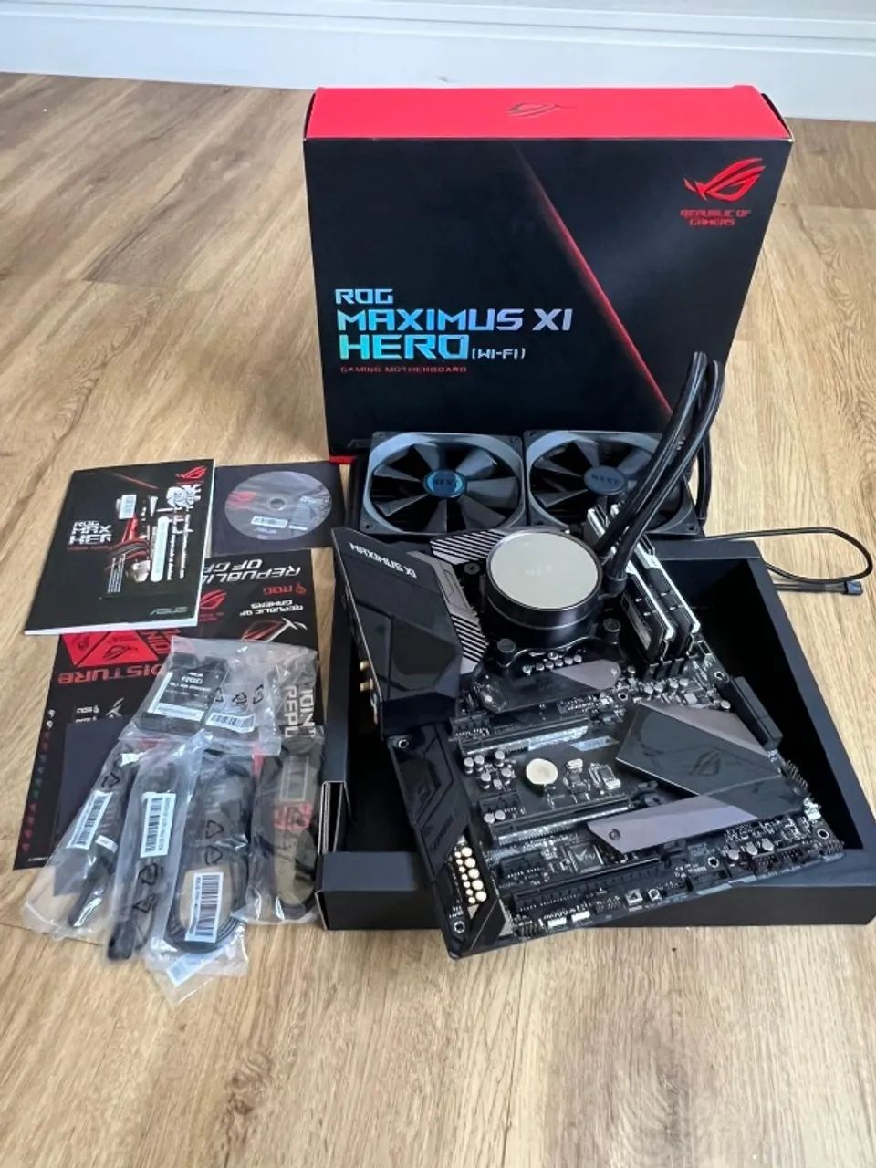 Kit Up. i7-9700K - Asus ROG MAXIMUS XI - WC NZXT Kraken 62