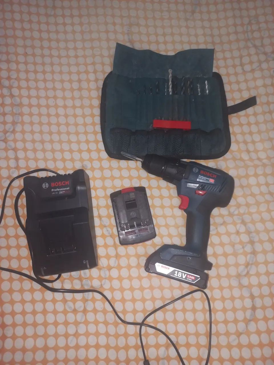 Parafusadeira Bosch GSB 18V-20 18V 2.0Ah - Foto 4