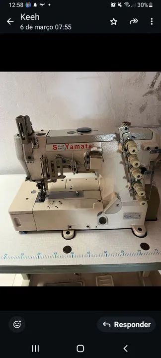 Máquina de Costura Industrial Yamata
