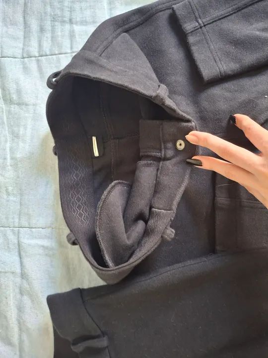 Calças de Equitação Preta marca Fouganza - Foto 6