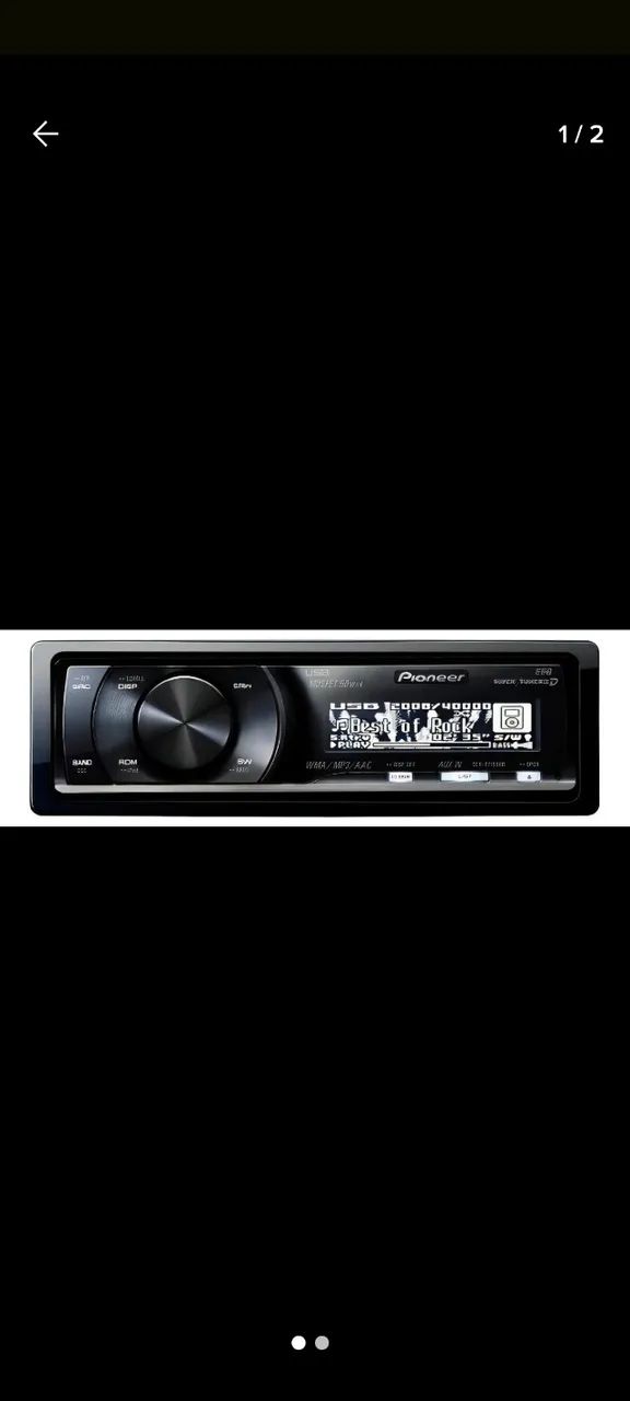 Pioneer Golfinho branco novíssimo com NF