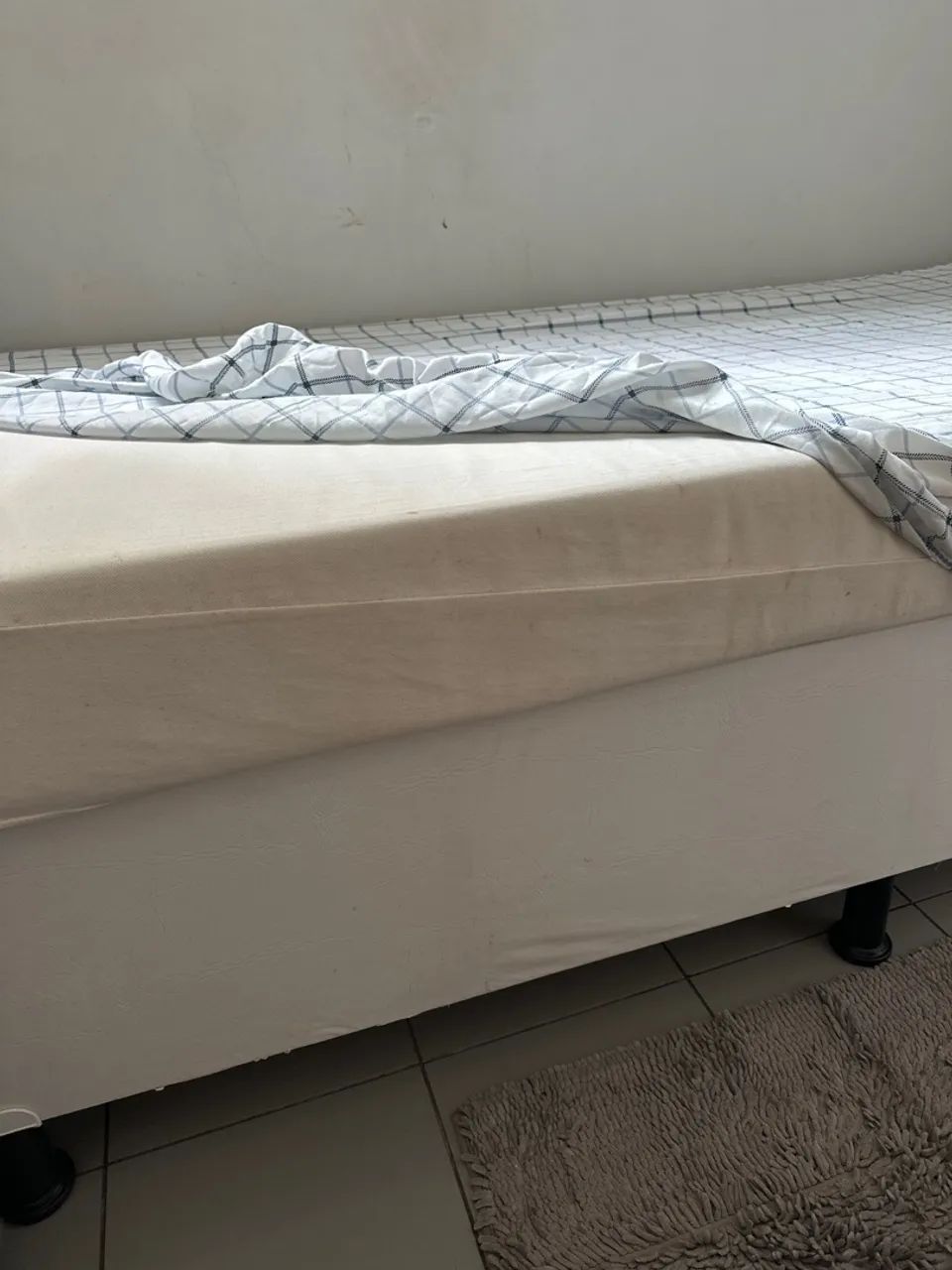 Cama solteiro box + colchão  - Foto 3