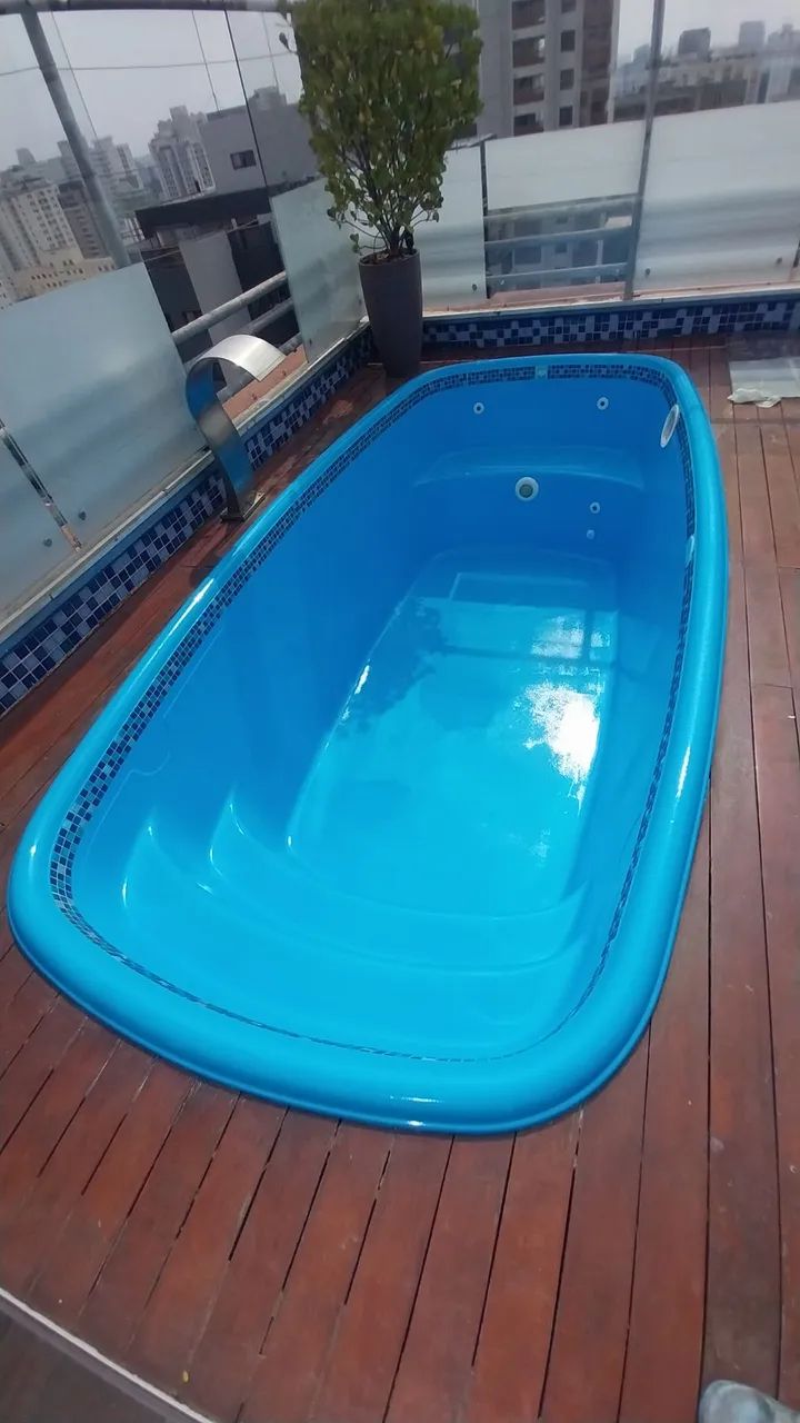 Reformas e pintura de piscinas de fibra - Foto 3