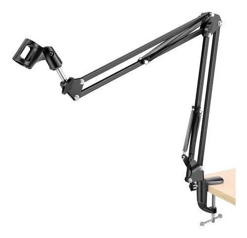 Suporte para Microfone de Mesa Articulável Profissional - WZetta - Foto 2