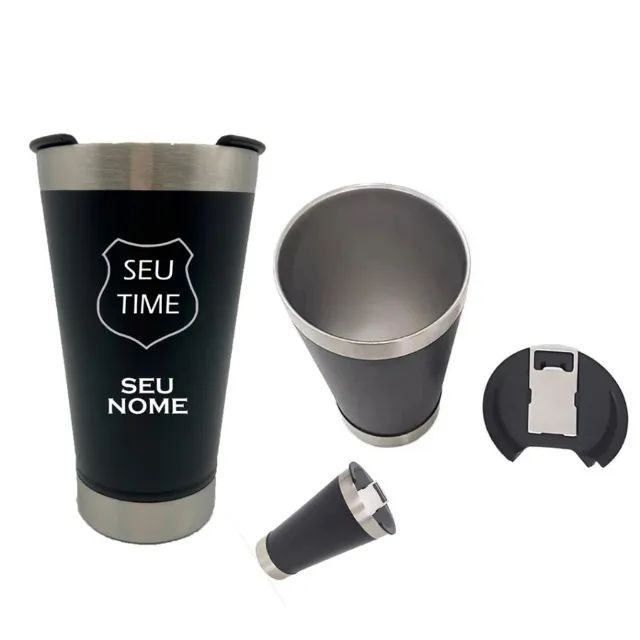 Copo Térmico Personalizados  Inox Tampa com Abridor - Foto 2