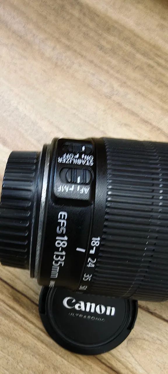 Canon 60D mais duas lentes.  70-300mm sigmaDG. E uma 18-135mm Canon  - Foto 5