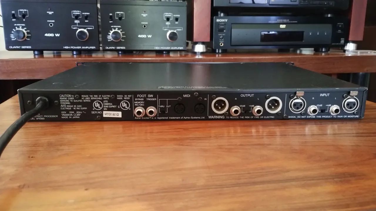 Processador de áudio Yamaha SPX-990 - Foto 5
