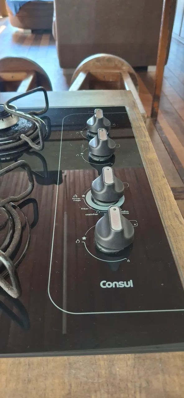 Cooktop 4 Bocas a Gás Consul 