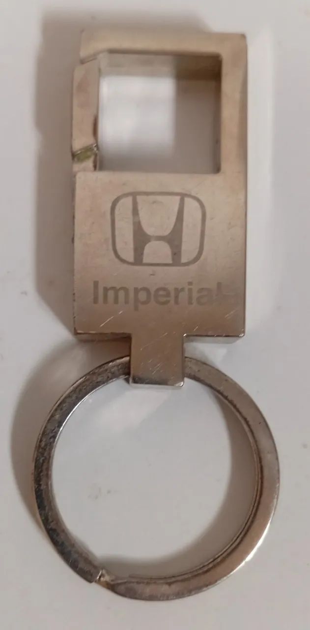 Chaveiro Metálico Honda Antigo  - Foto 3