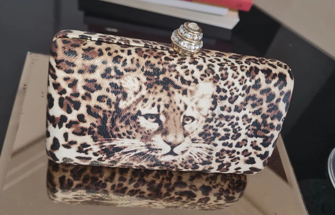 Bolsa de mão de onça