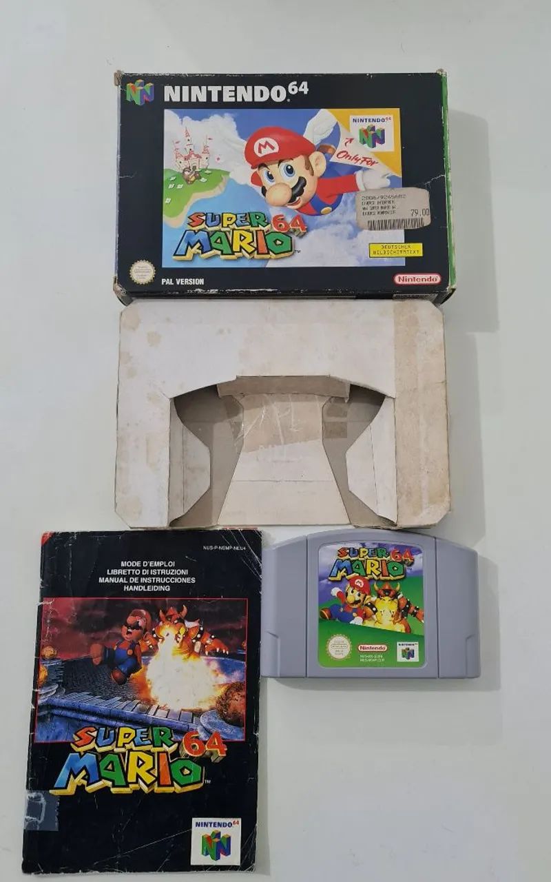 Super Mario 64 - Nintendo 64 Europeu Pal - Foto 2