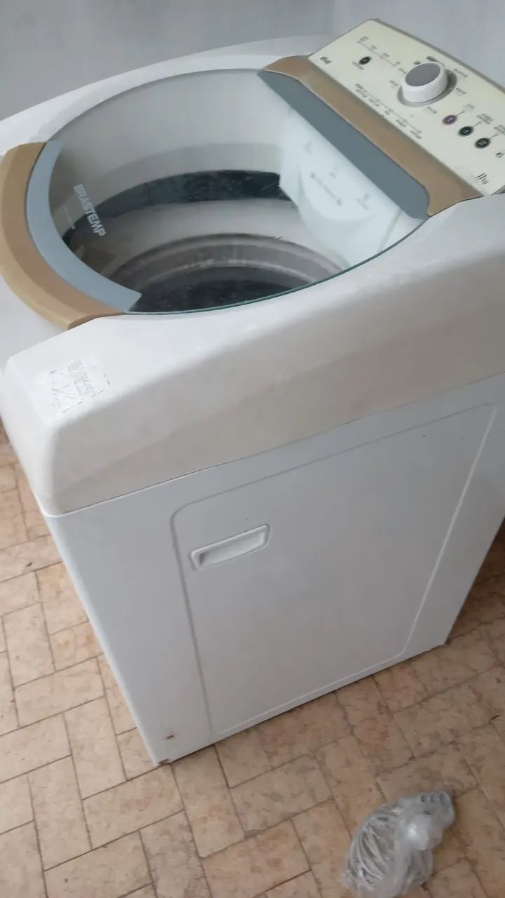 Máquina de Lavar Brastemp 11kg cesto inox funcionando tudo testo na hora 90 dias de garant