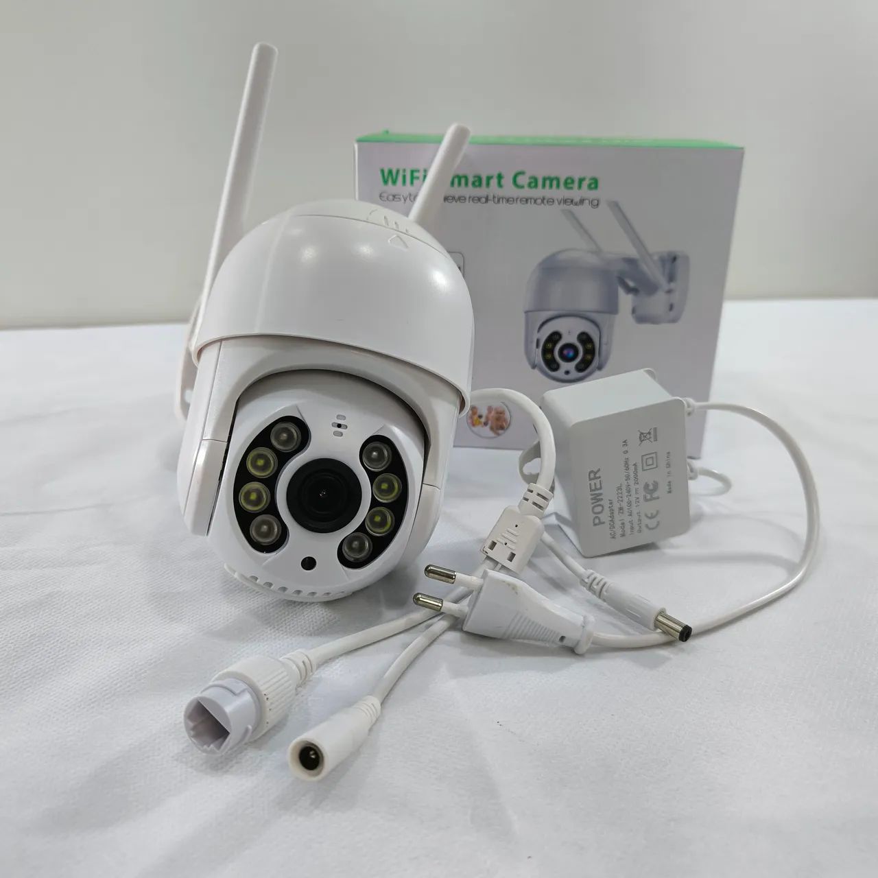 Câmera Wi-fi Smart Camera Com Visão Noturna 