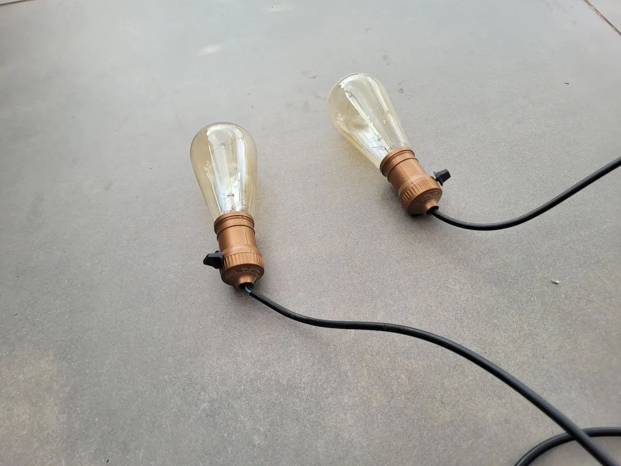 2 Pendentes de Luz - Estilo Industrial - Foto 3