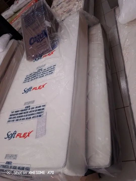 Cama box solteirão de mola ensacada ENTREGA NO MESMO DIA  - Foto 2