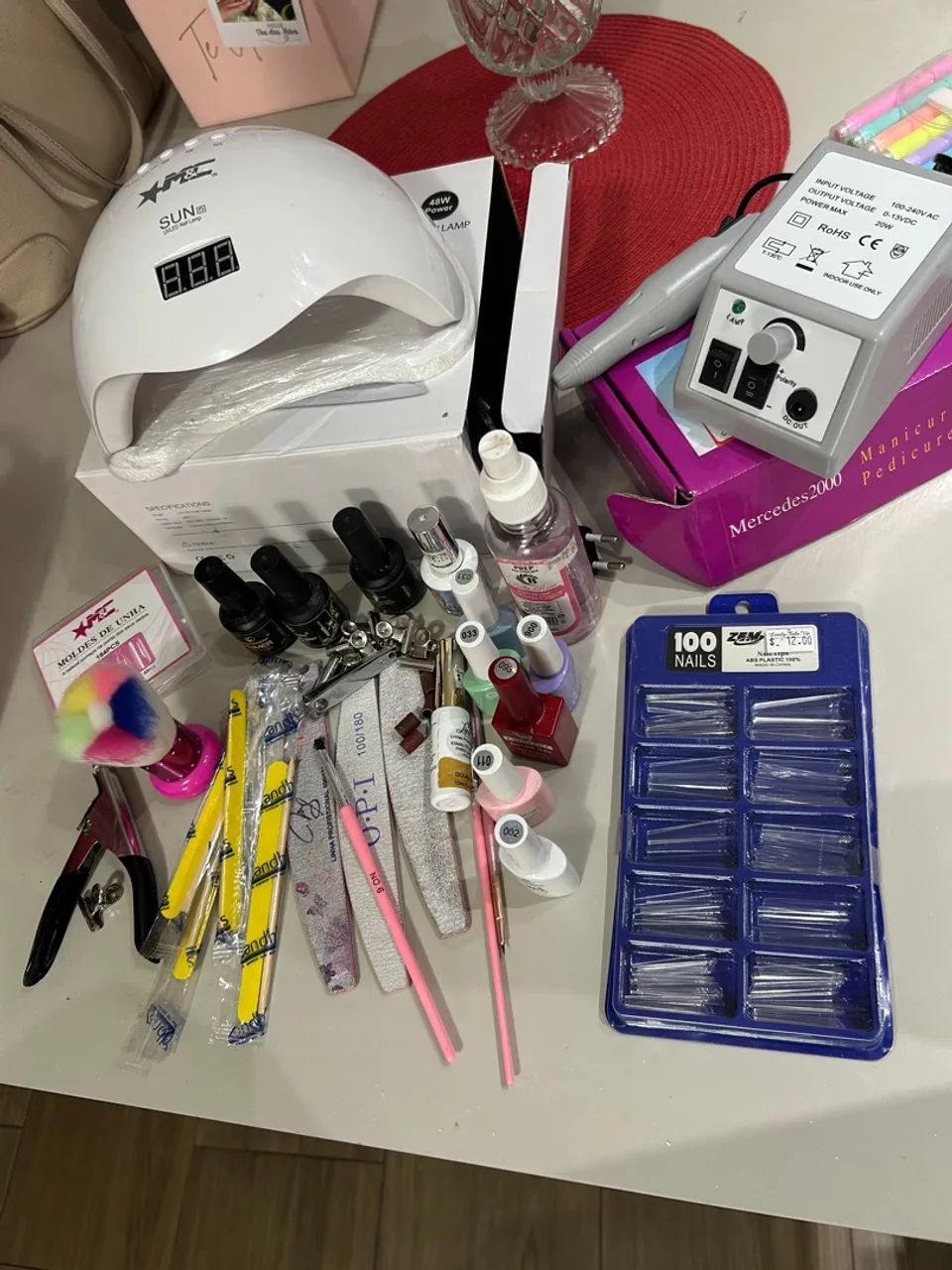Kit de Manicure e Pedicure Profissional