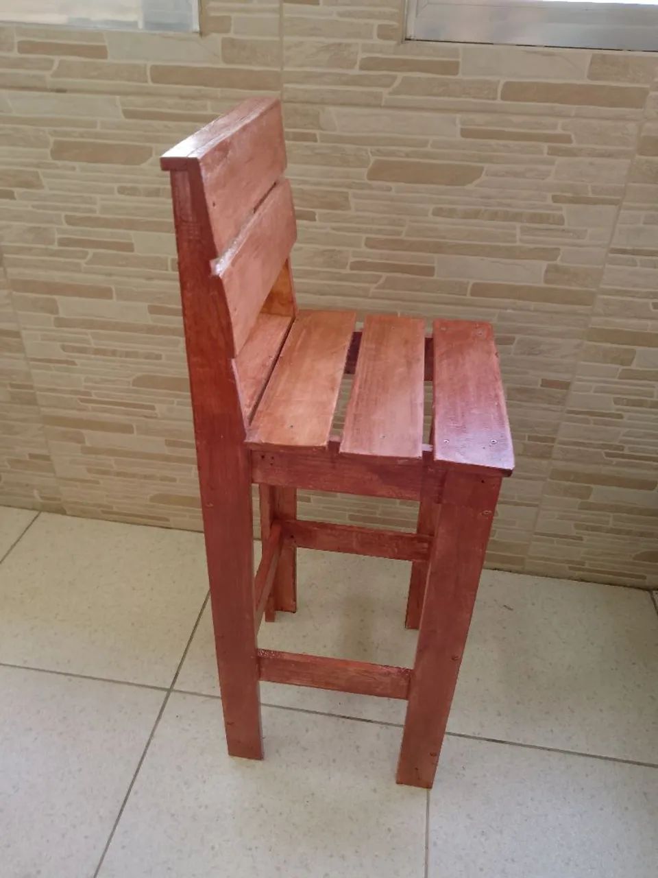 Banquetas Rústicas de Madeira - Foto 4