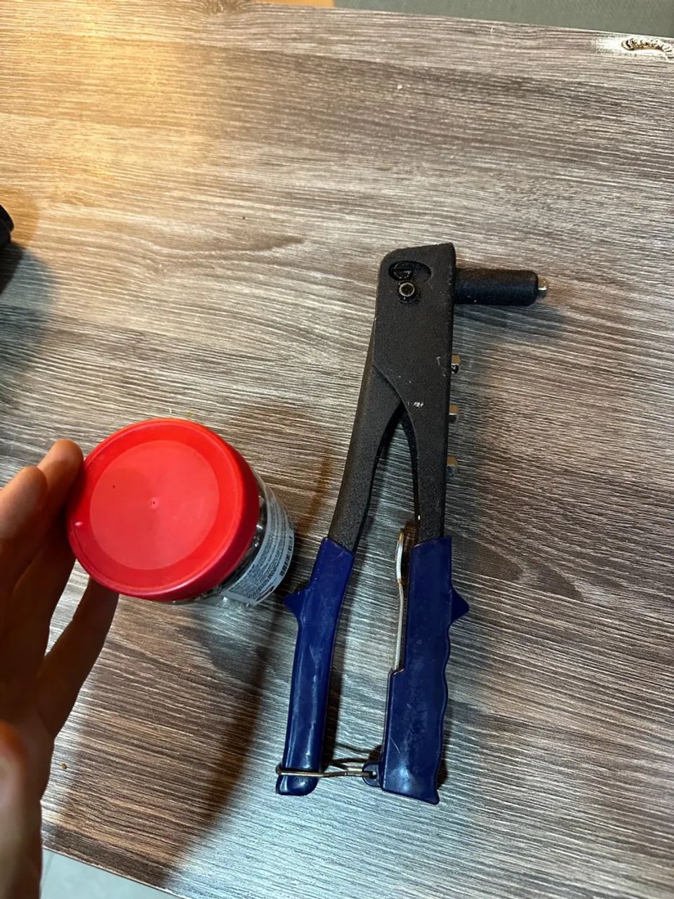 Rebitadeira irwin + rebites alumínio. - Foto 2