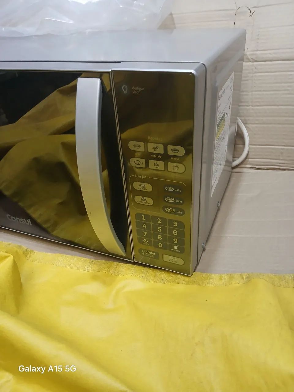 Micro-ondas okm completo n e garantia 