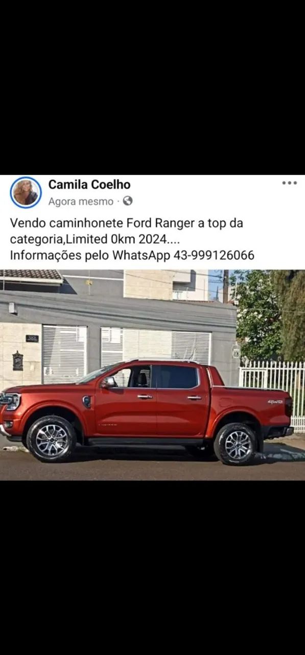 Vendo Ford Ranger limited 2023/2024 310.000.00 - Foto 4