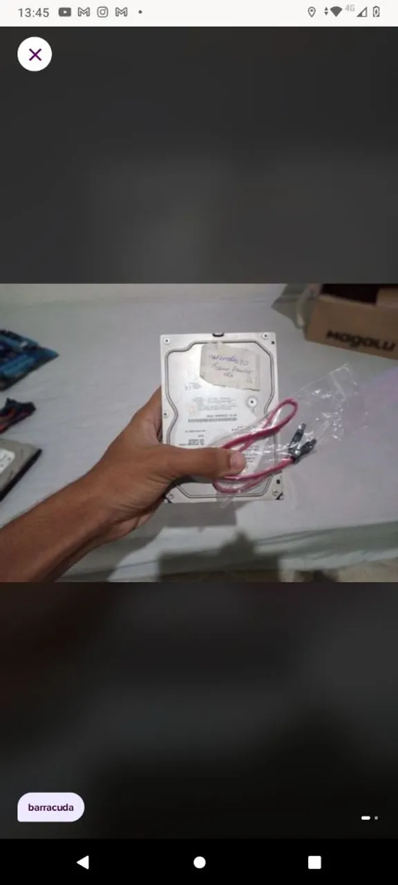 HD Seagate Barracuda 3.5 + Windows 10 home 64x