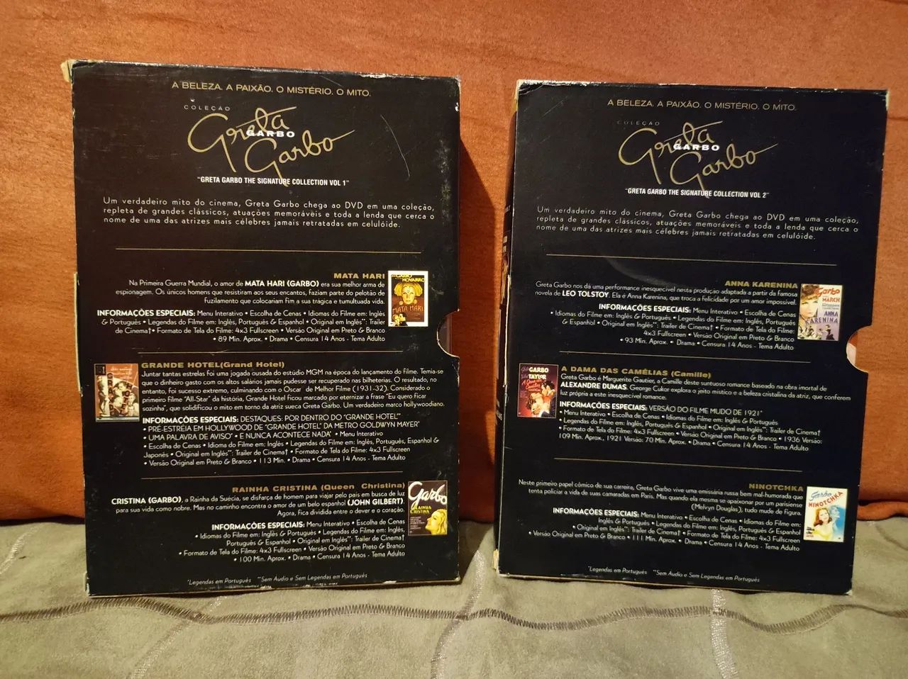 DVD Coleção Greta Garbo - Volumes 1 e 2 - Foto 2