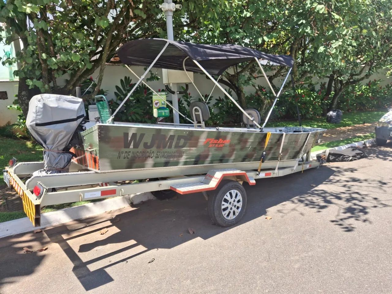 Kit completo: barco, motor e berço Fisher  - Foto 7