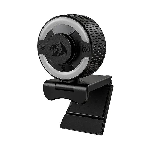 Webcam Redragon Oneshot Full HD 30FPS Com Microfone, Com Luz LED, Capa Magnética - WZetta - Foto 4