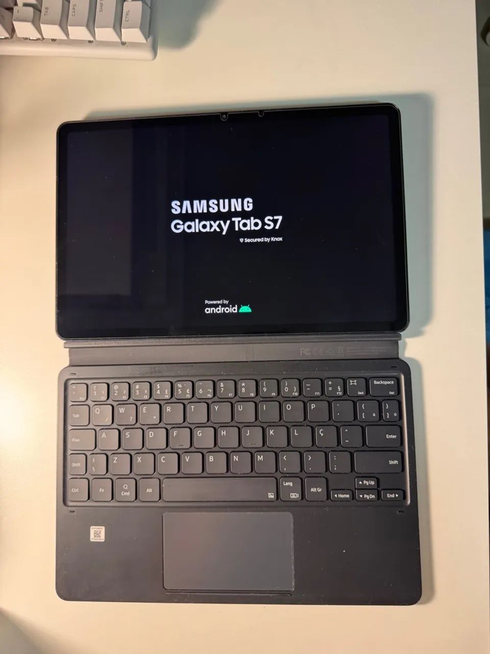 Samsung Galaxy Tab S7 + capa original Samsung Semi Novo 