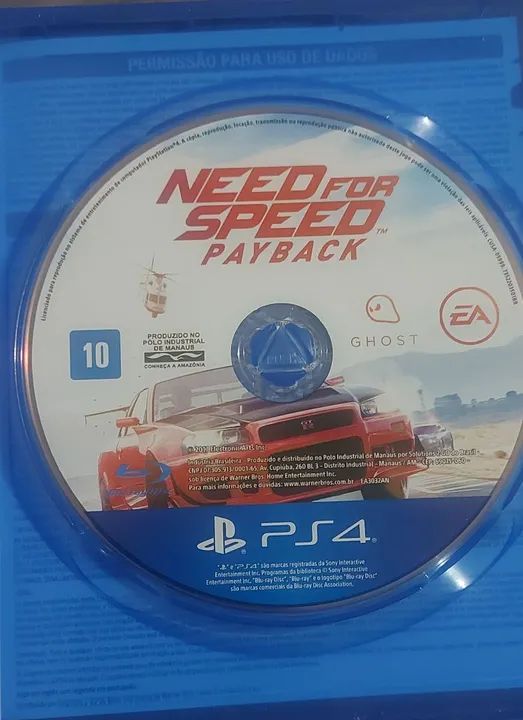 Need for Speed Payback PS4 mídia física  - Foto 3