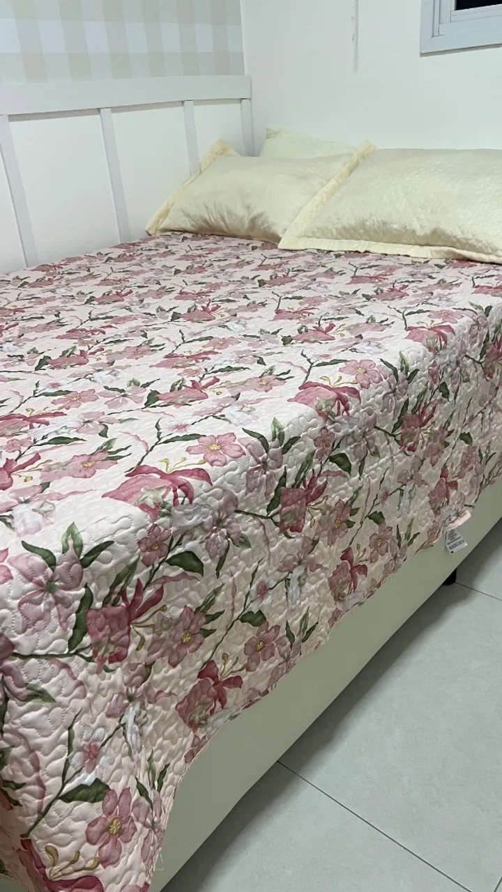 Cama Box Baú Viúvo + Colchão Espuma D28