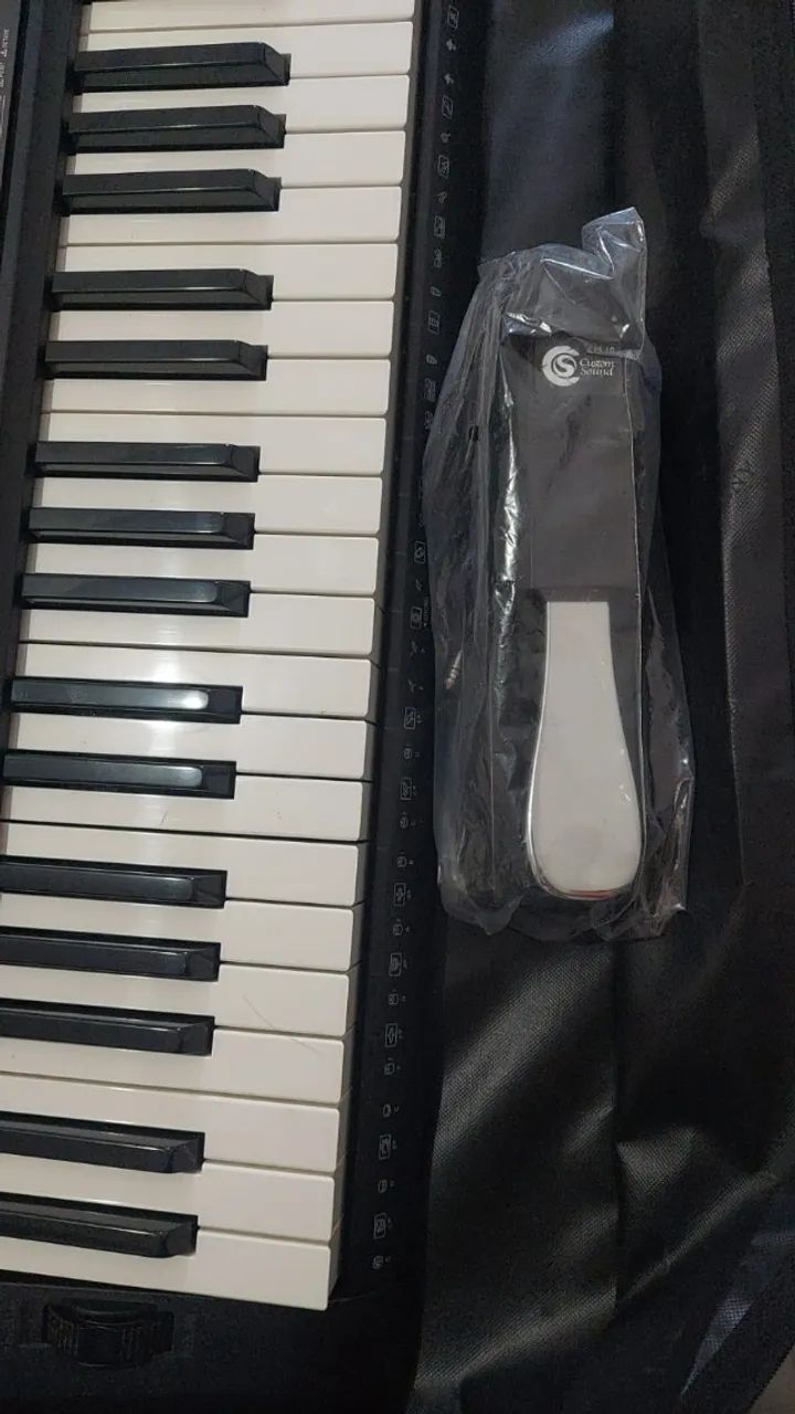 Teclado Musical Casio CT-X800, Mesa + Pedal Lacrado, Pouquissimo uso. *