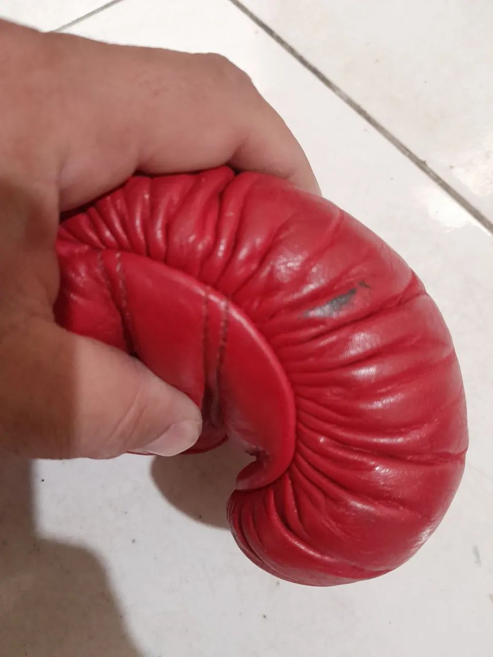 Par Luvas Boxe Drible 4 Onças no Estado Leia Descrição  - Foto 5