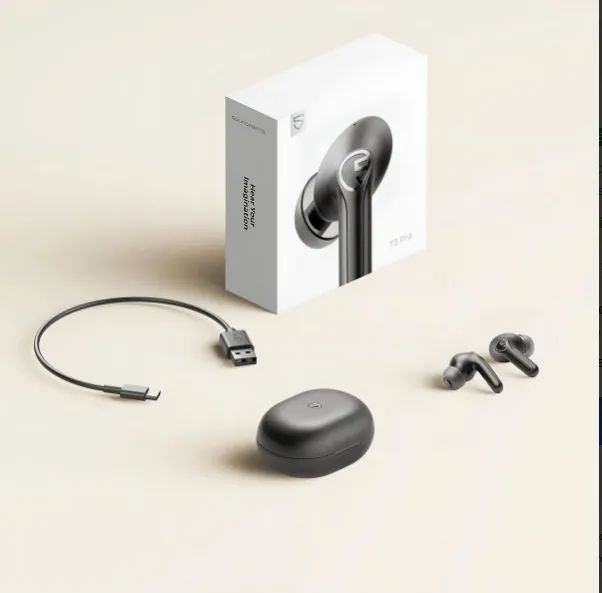 Soundpeats T3 Pro Wireless Earbuds with Noise Cancellation64253341561347121