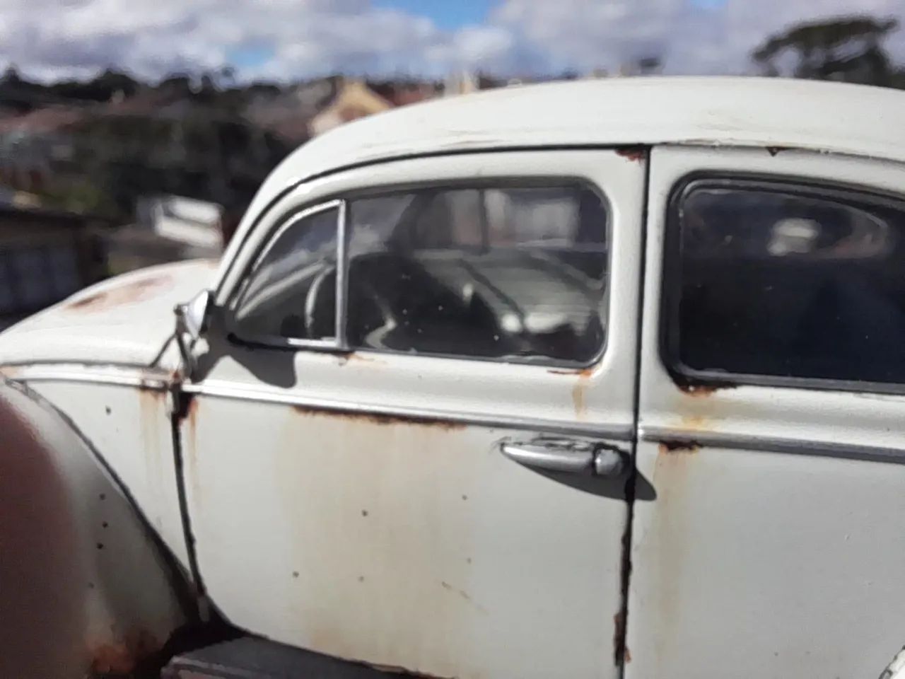 Miniatura Fusca Antigo 1961 Colecionador - Foto 3