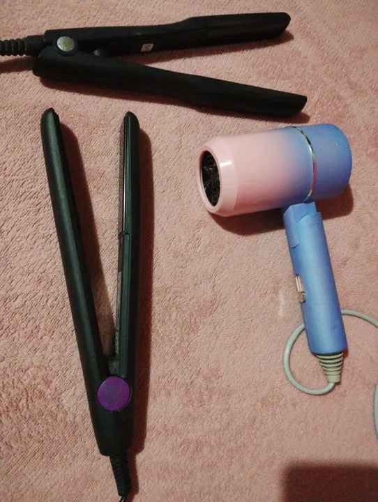 Secador de Cabelo e Prancha de Cabelo - Foto 2
