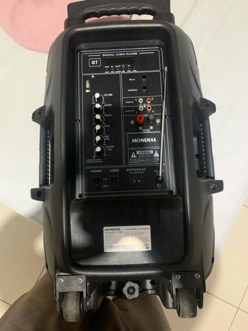 Caixa de Som Amplificada Mondial CM-550