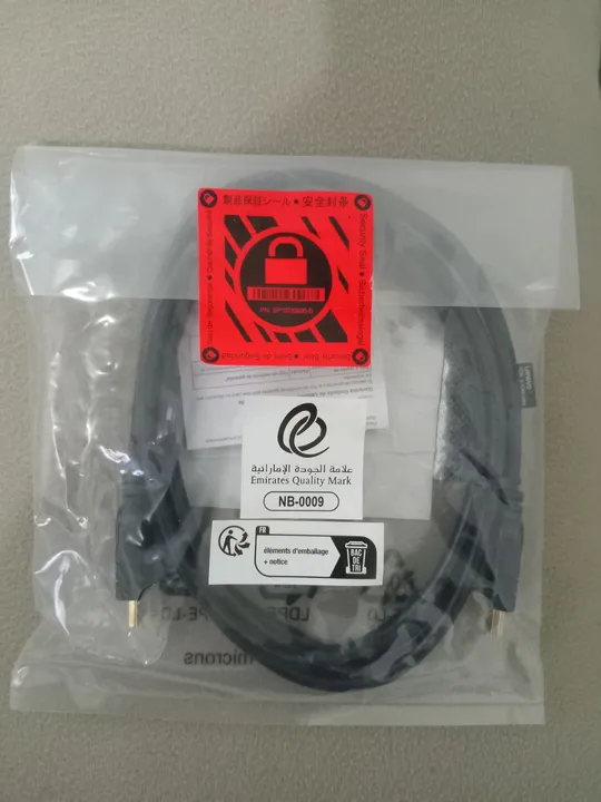 Cabos HDMI tamanho padrão (novos)