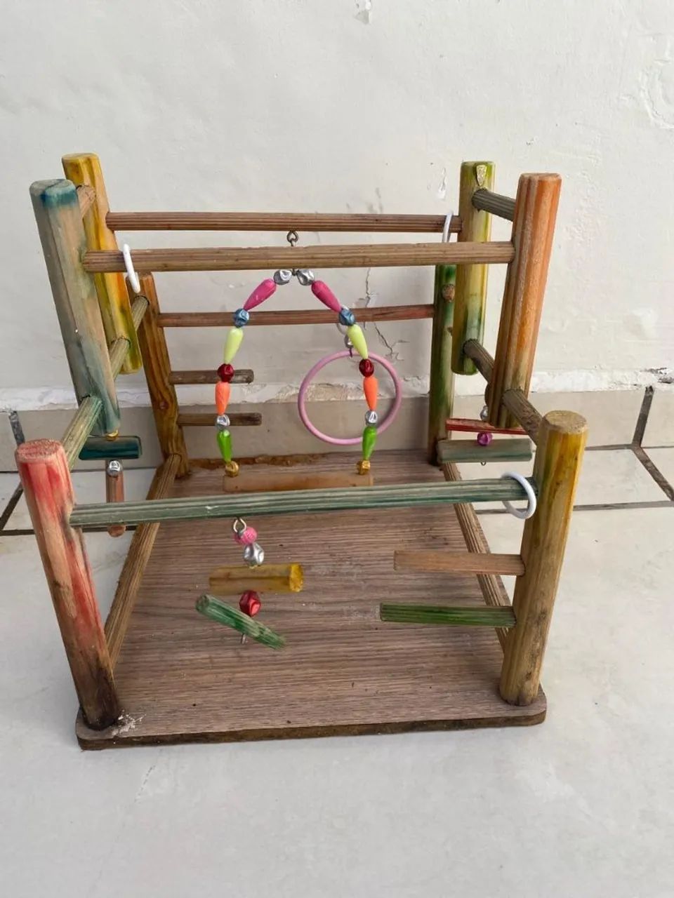 Gaiola para Pássaros  e playground - Grande - Foto 5