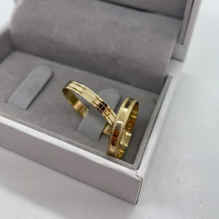 Alianças de Casamento em Ouro 18k